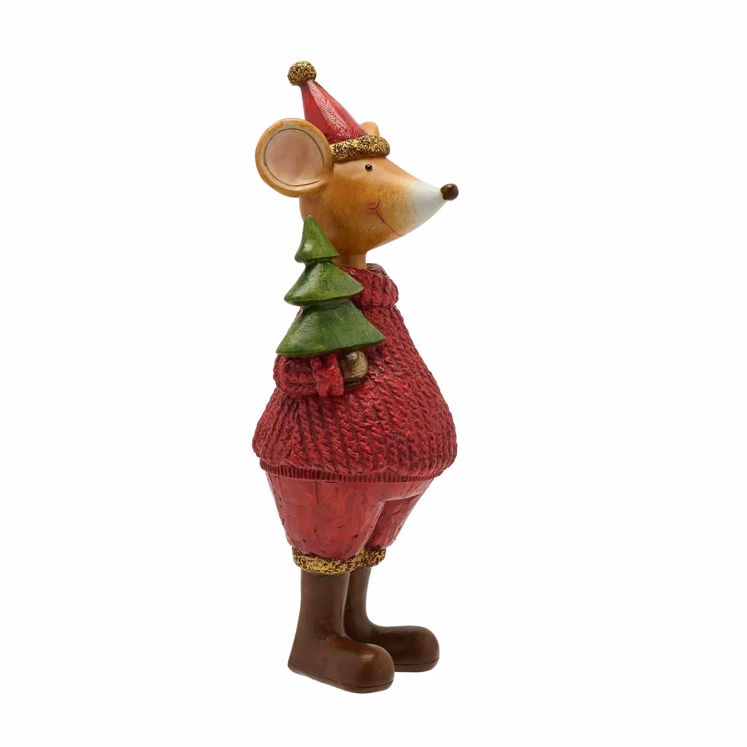 The Christmas Gift Co. Red Christmas Jumper Mouse Tabletop Decoration – 2