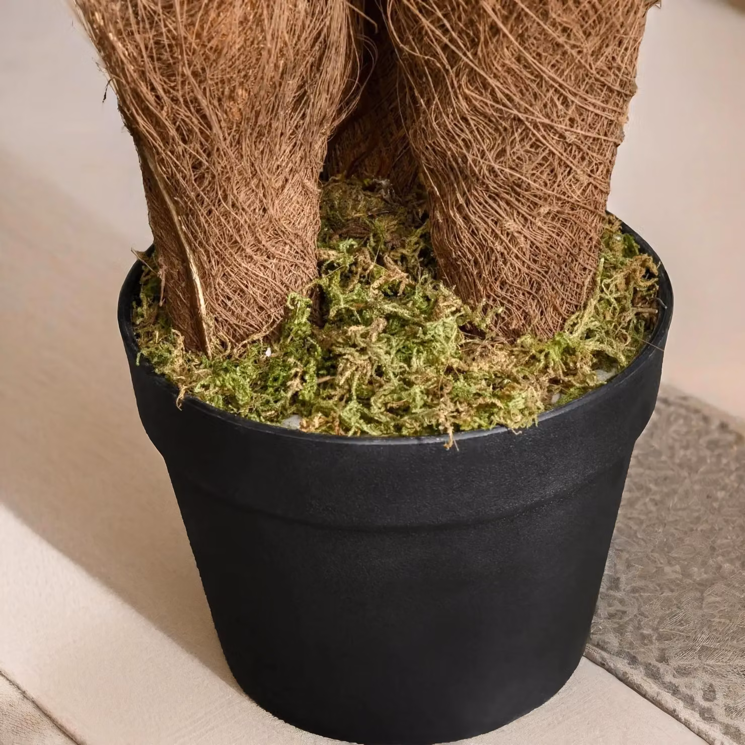 FURNOS Green Artificial Palm Tree, 150 cm Tall – 2