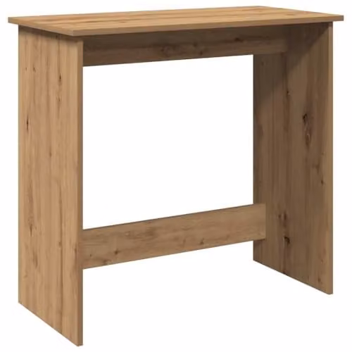 vidaXL Artisan Writing Desk in Oak Brown, W/D/H: 80 x 40 x 75 cm