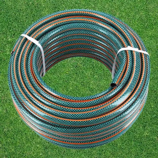 SolaDirect 50m Green 1/2 inch 4-Layer PVC Garden Hose Pipe