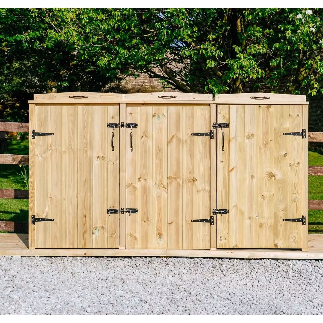 Buttercup Farm Chatburn 6 Box Store in Brown Timber W/D/H: 180.5 x 120.0 x 80.4 cm – 2