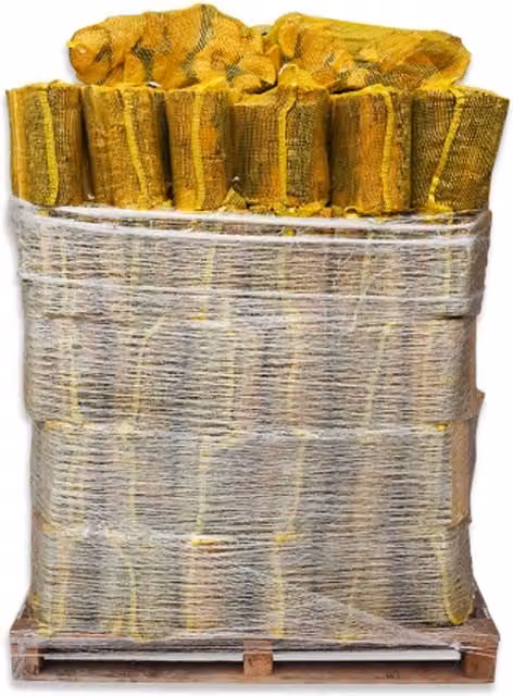 Warma Kiln Dried Hardwood Firewood Logs, Brown, 400 g