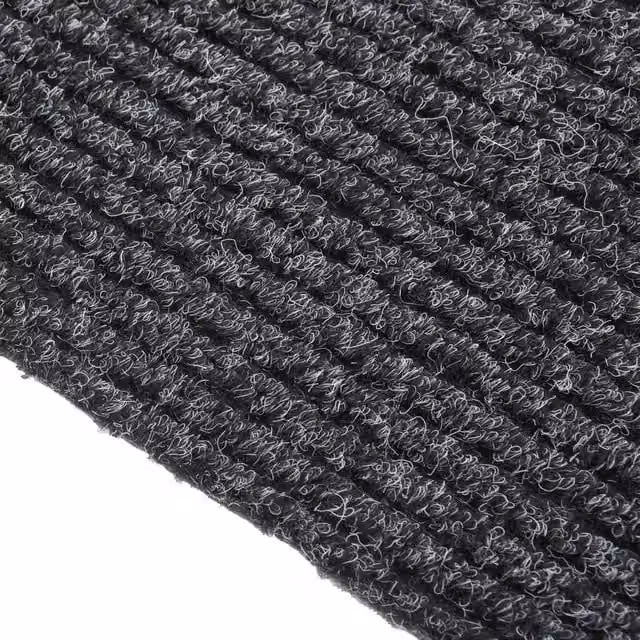 Berkfield Home Dirt Trapper Carpet Runner in Anthracite, W/D/H: 100 x 500 cm