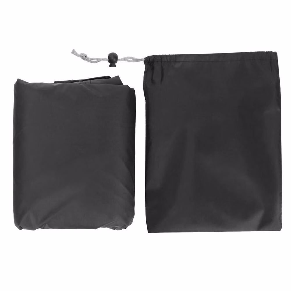 KORVIXA Black Polyester Mobility Scooter Storage Cover, W/D/H: 145 x 61 x 117 cm – 3