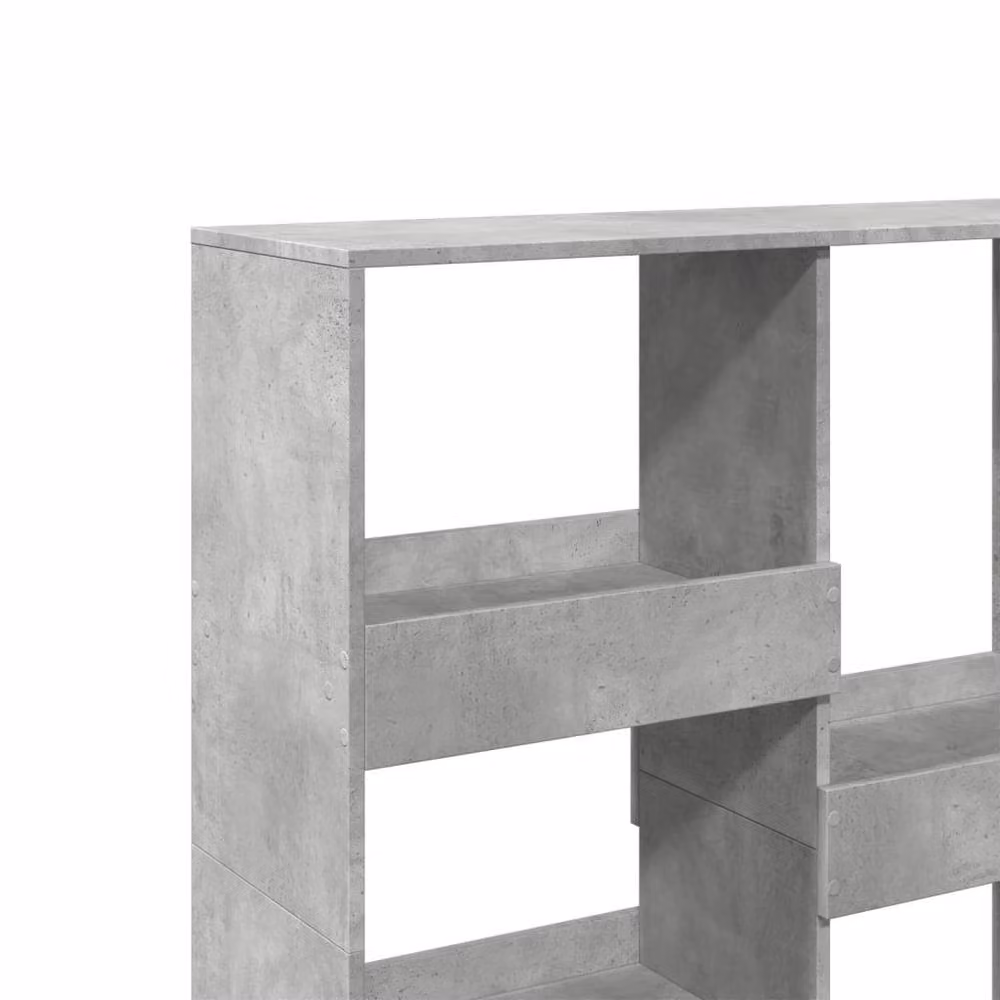 Berkfield Home Concrete Grey Room Divider in Engineered Wood W/D/H: 100 x 33 x 115 cm – 4