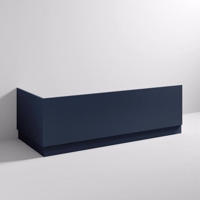 Royal Bathrooms Milan Acrylic Bath End Panel, Electric Blue, W: 80.0 cm, H: 56.0 cm