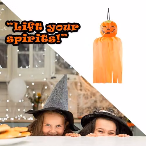 VFM e-Store Orange Hanging Pumpkin Halloween Decorations – 6