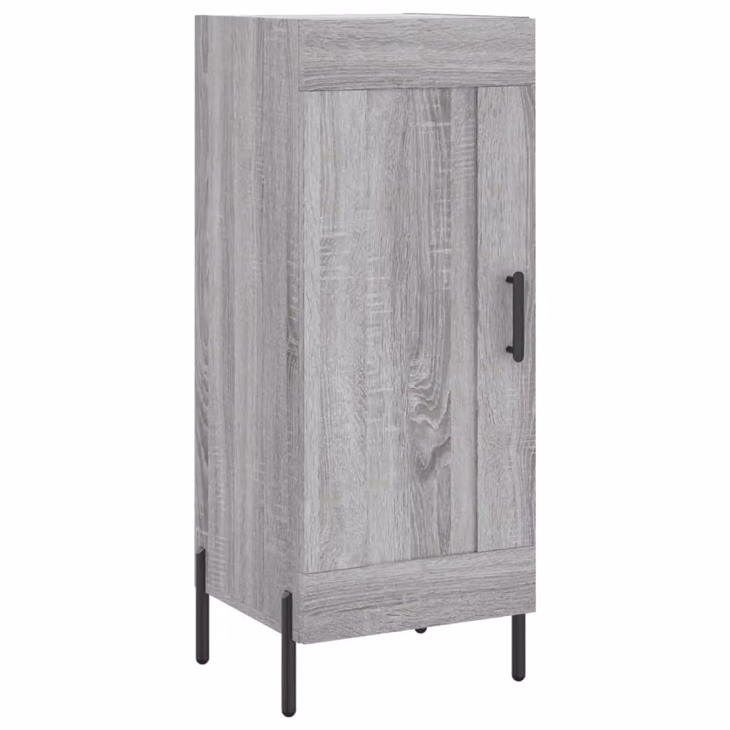 Berkfield Home Grey Sonoma Sideboard in Engineered Wood W/D/H: 34.5 x 34.5 x 90 cm – 2