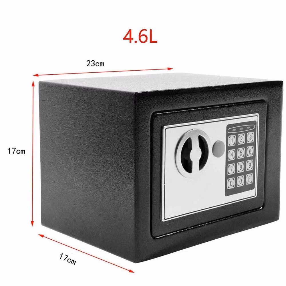 NESTLUNE Black Steel Password Key Lock Box – 2