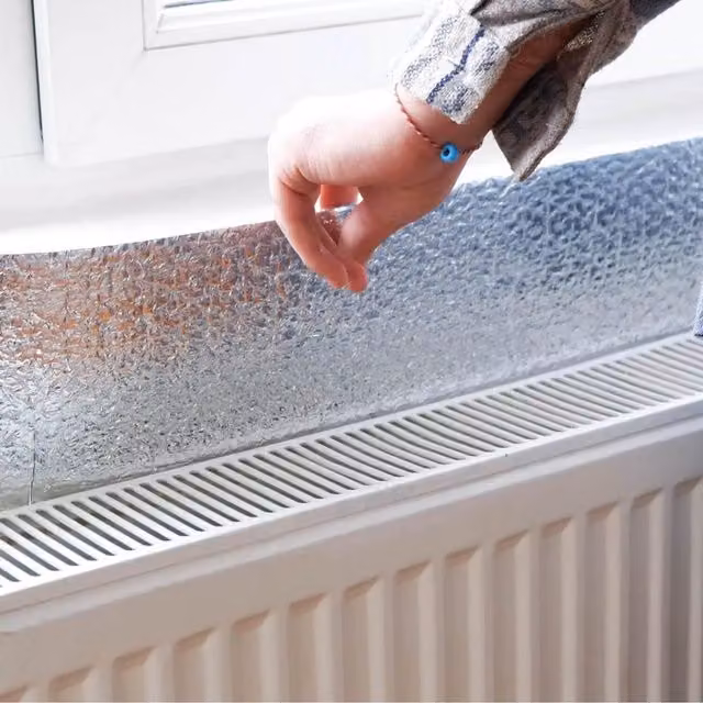 Marco Paul Cuttable Radiator Reflector Foil in Silver