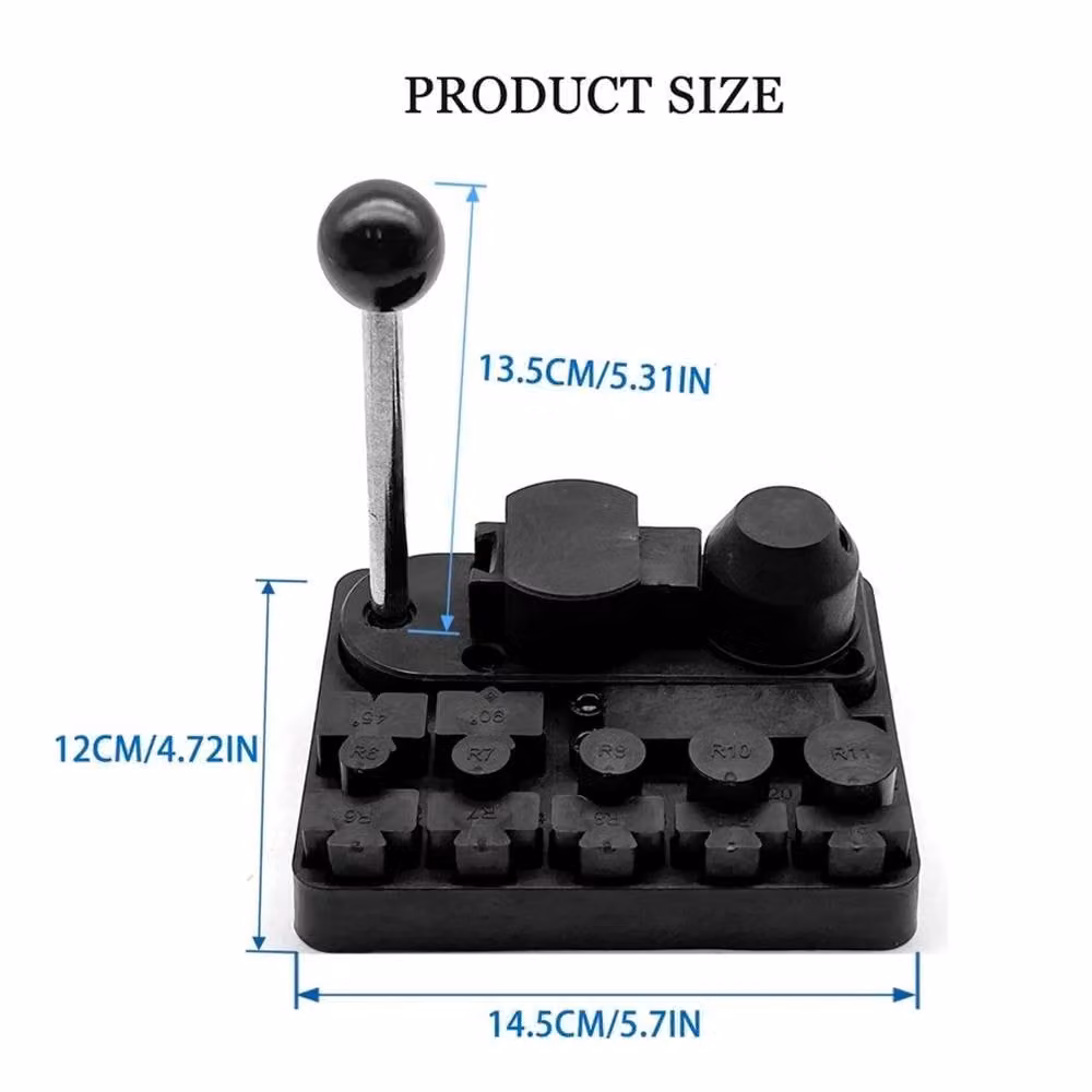 Havendro Professional Bending Machine Tool Ring Bender in Black W: 100 cm, D: 40 cm, H: 10 cm – 2