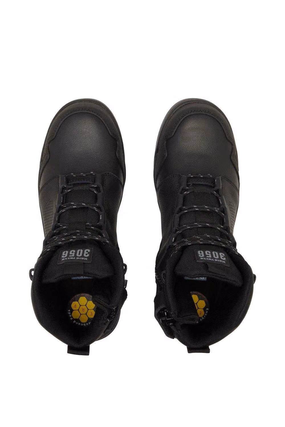 Hard Yakka Men's S3 6 inch Boots in Black, Size 10.5 UK – 3