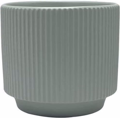 KDMD Hortus Tokyo Ceramic Pot, Grey, 2 Pack, W/D/H: 16 x 14 cm – 1