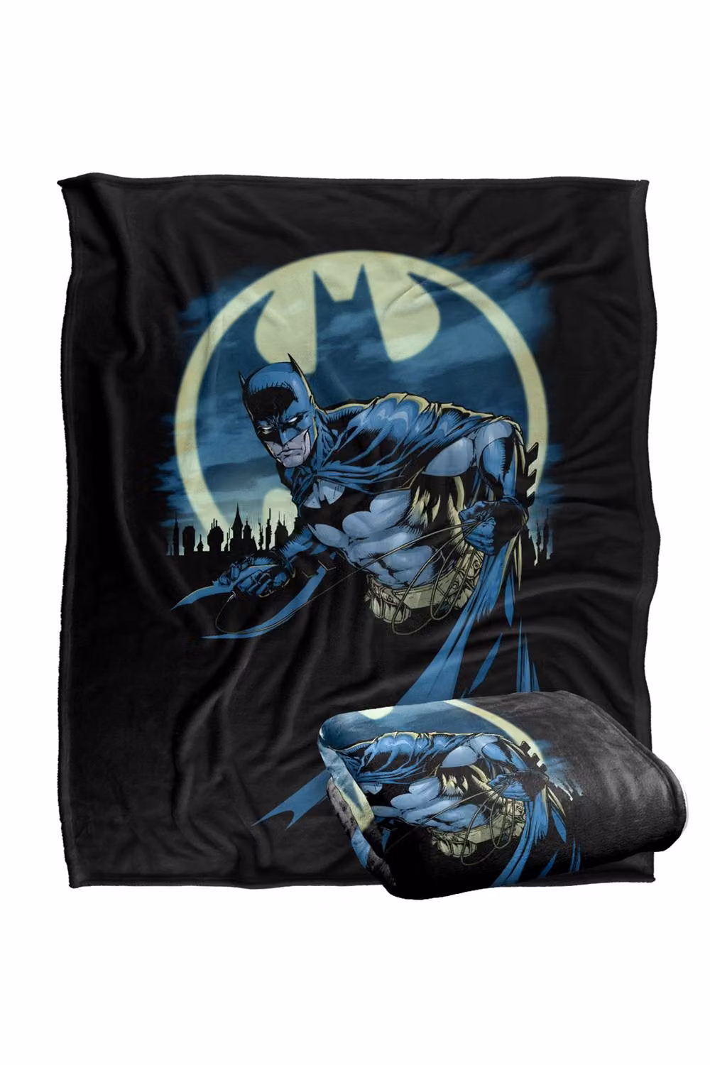 LOGOVISION Batman Heed The Call Super Soft Silky Touch Fleece Throw Blanket, Multicolour, W: 152.4 cm x H: 152.4 cm – 7