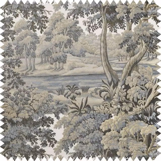 House of Hackney Plantasia Cotton Linen in Green
