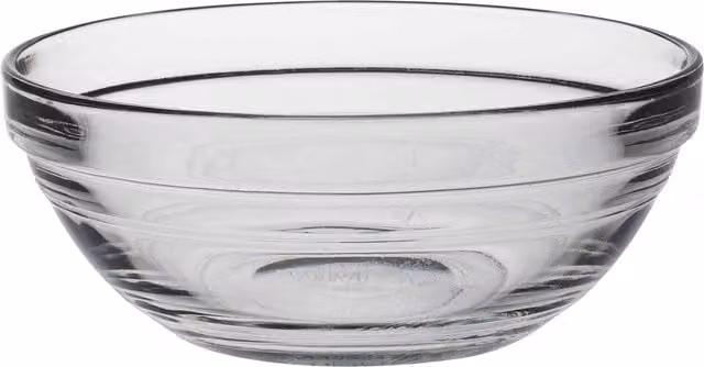 Duralex Transparent Round Glass Food Bowl