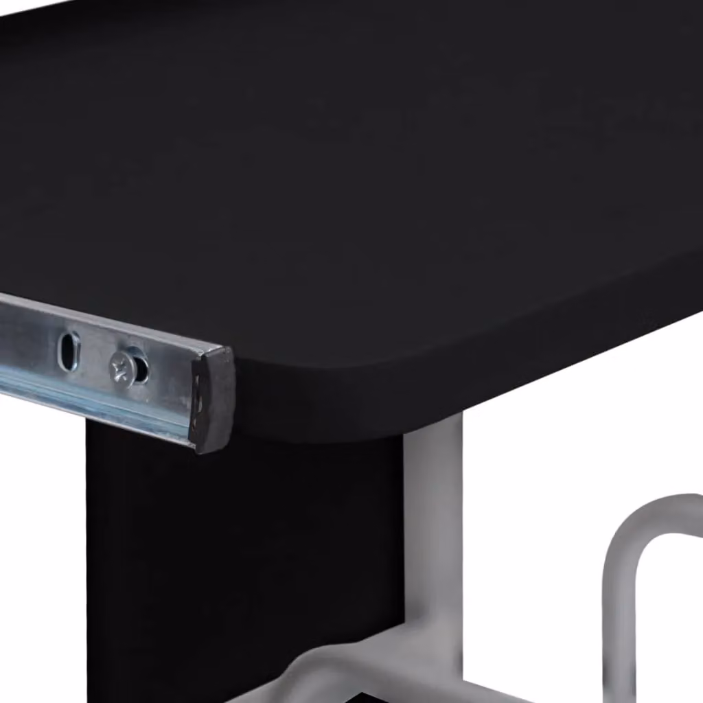 Berkfield Home Modern Black Computer Desk W/D/H: 110 x 52 x 88.5 cm – 3
