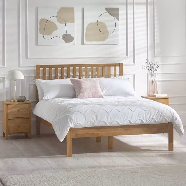 Julian Bowen Coxmoor Oak Double Bed
