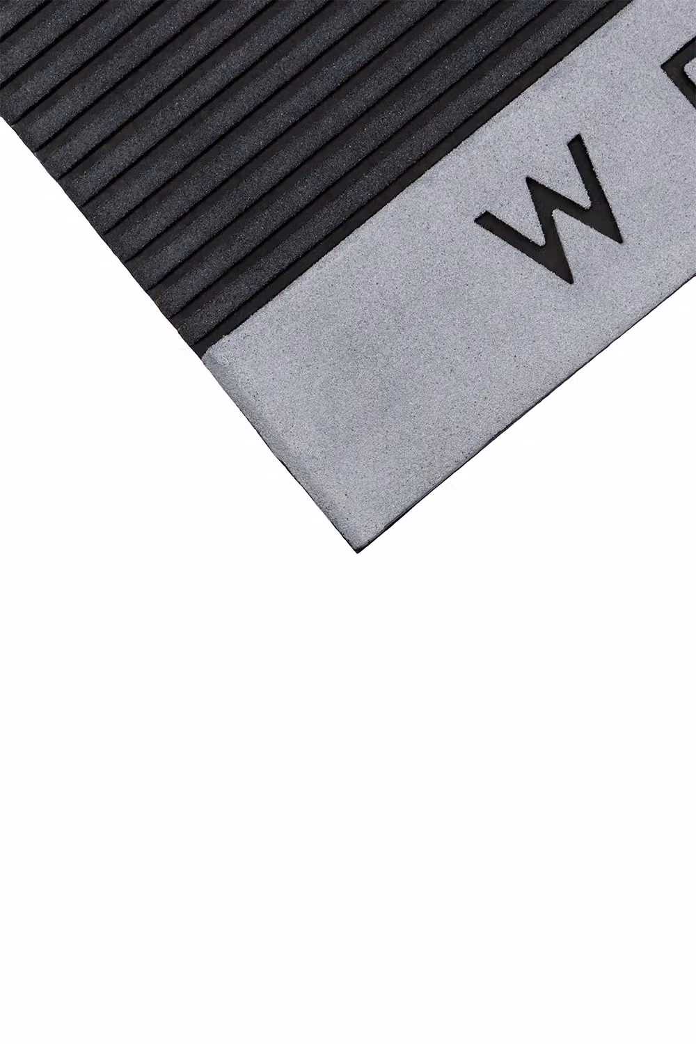 JVL Quartz Welcome Scraper Rubber Doormat, Black, W: 45 cm, D: 75 cm – 7