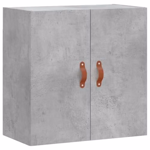vidaXL Wall Cabinet in Concrete Grey, W/D/H: 60 x 31 x 60 cm