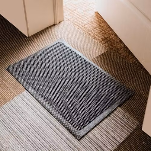 Floortex Doortex Meshmat Non-Slip Entrance Mat, Grey, W: 50 cm, D: 80 cm – 2