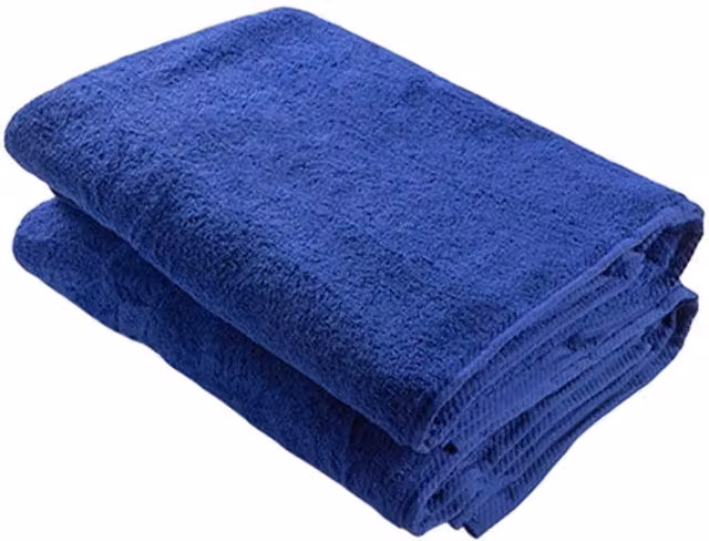 ARTG Fluffy Blue Cotton Terrycloth Bath Towel – 1