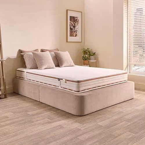 Jay-Be Ryze Memory Pocket Spring Mattress, White, W/D/H: 150 x 200 x 22 cm – 2
