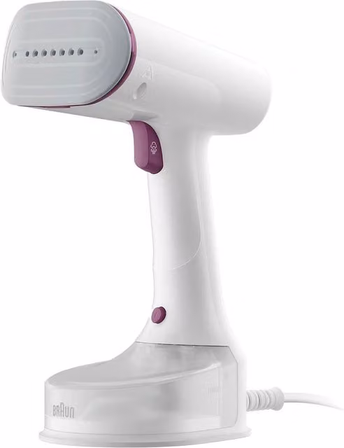 Braun QuickStyle 5 GS5011PU Handheld Vertical Garment Steamer, 1200W, White and Purple