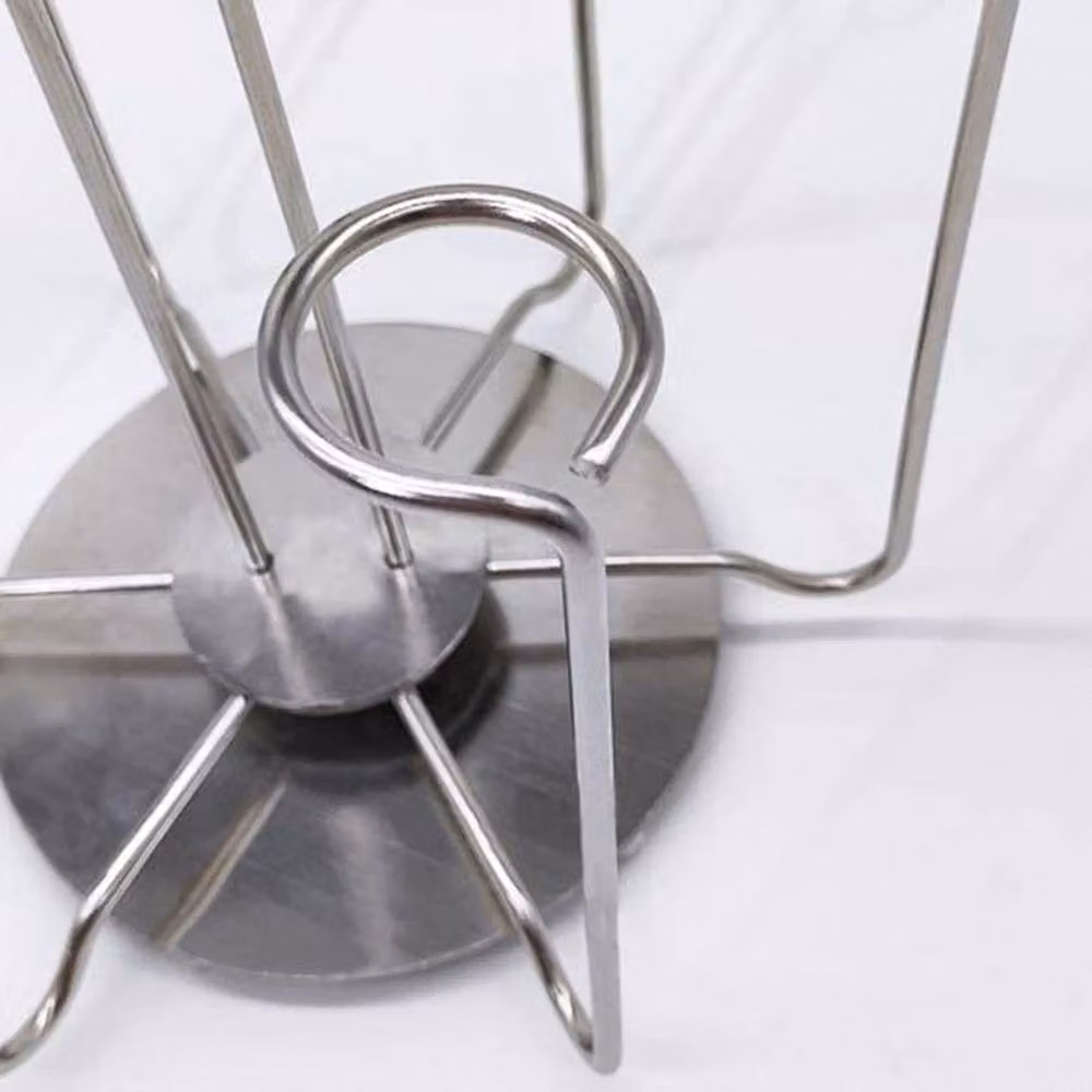 EONLION Style A Rotating Stainless Steel Cup Holder in Silver – 4