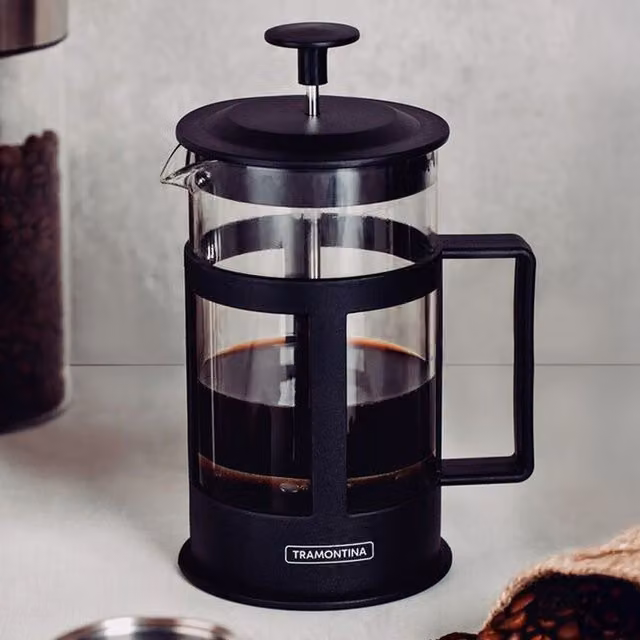 Tramontina French Press Coffee Maker - Black / 1l