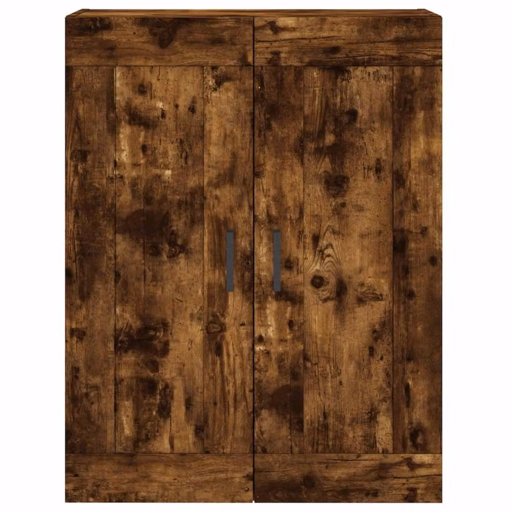 Berkfield Home Wall Mounted Smoked Oak Cabinet in Brown, W/D/H: 69.5 x 34 x 90 cm – 6