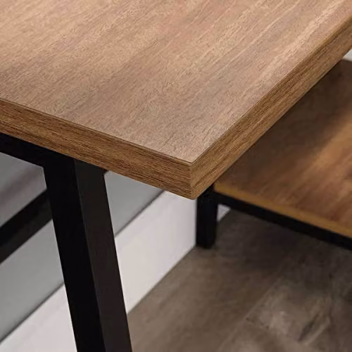 Teknik Industrial Style Mango Wood Writing Desk for Home Office – 3