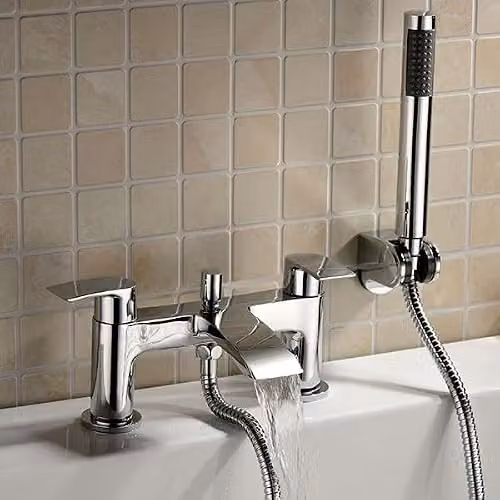 Nes Home Chrome Brass Shower Set – 2