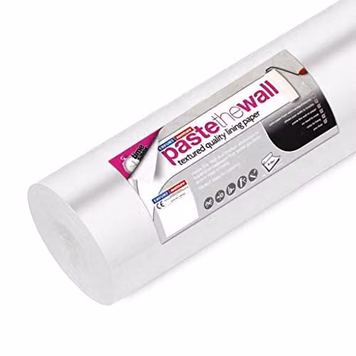 Anaglypta Tuff Stuff 55 Paintable White Textile Wallpaper Roll