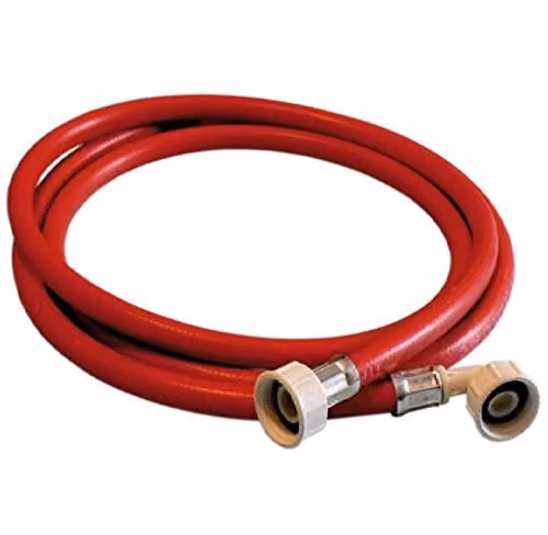 Primaflow Red Washing Machine Inlet Hose, 1.5 Metre, 3/4 Inch