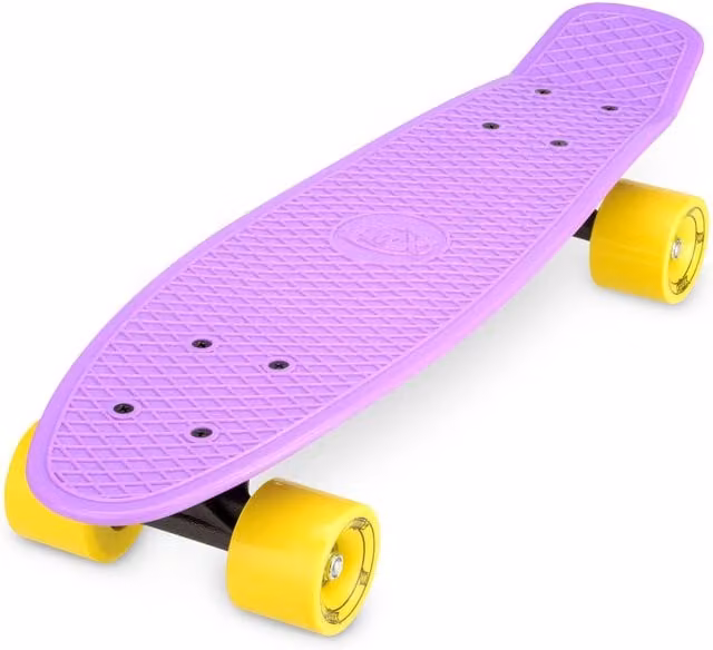 Xootz 22-inch PP Cruiser Skateboard in Purple