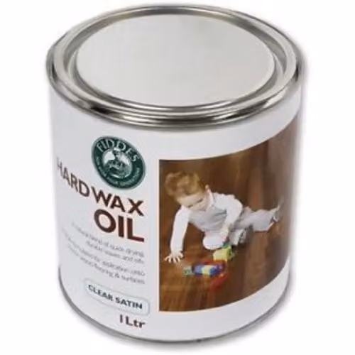 Fiddes Hard Wax Oil in Natural Satin Gloss, 1 Litre