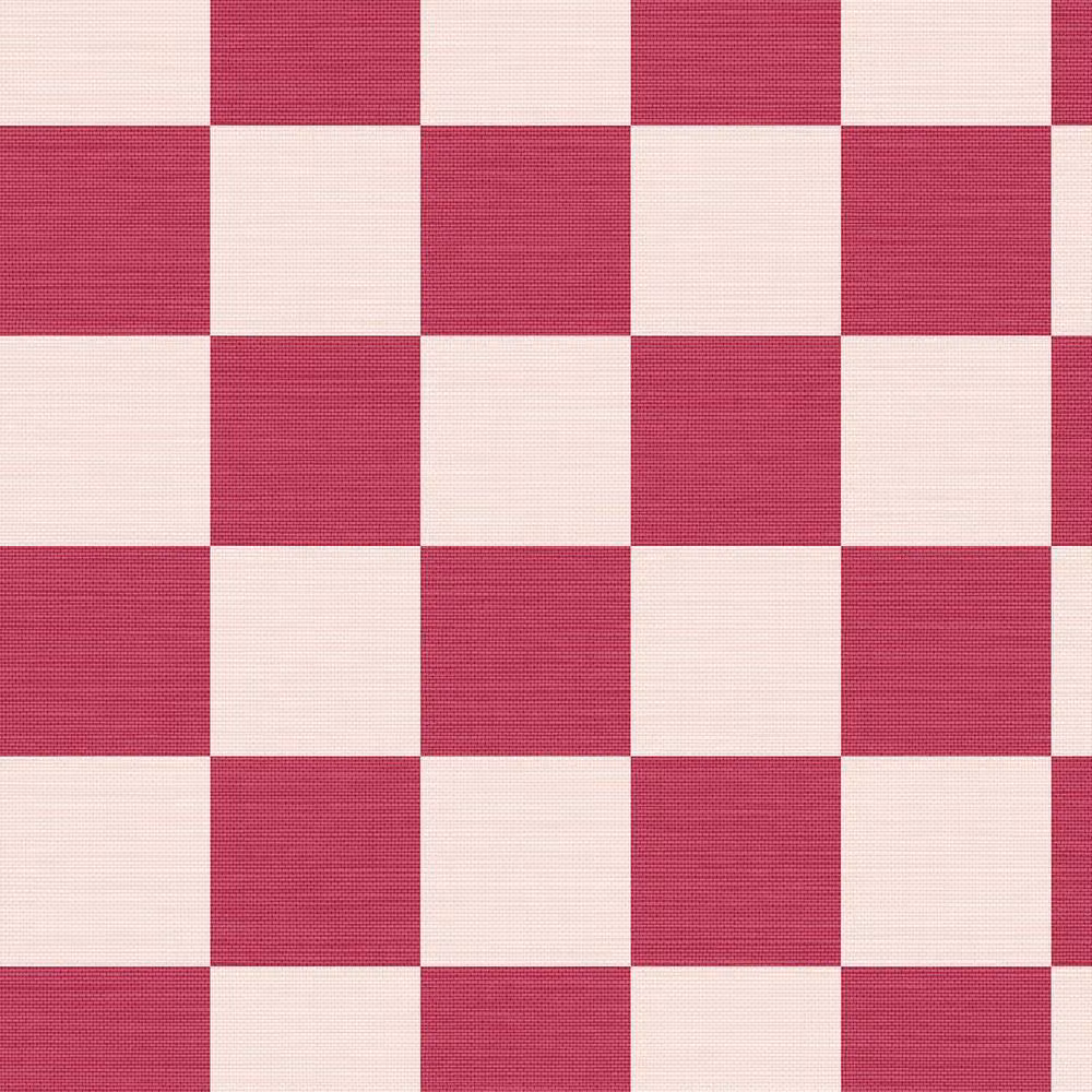 Envy Check Me Out Raspberry Pink Checkered Wallpaper, Width: 52 cm, Length: 1000 cm – 4