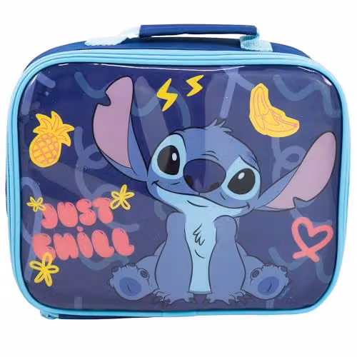 Stor Disney Lilo & Stitch 2-Piece Insulated Lunch Set with Drinking Cup in Blue – 2