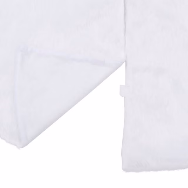 Berkfield Home White Faux Christmas Tree Skirt, Diameter: 90 cm