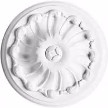 Orac Decor Luxxus Collection Ceiling Medallion, White, 150mm