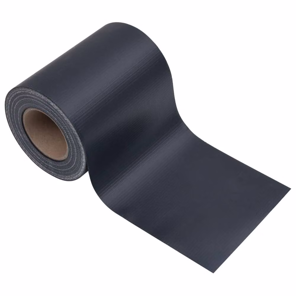 Berkfield Home Matte Dark Grey PVC Garden Privacy Screen Strip with Clamp – 5