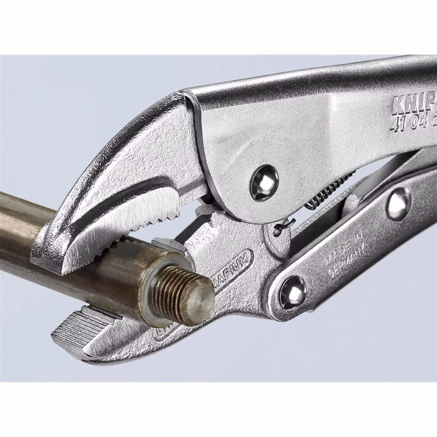Knipex Universal Locking Pliers in Silver and Multicolour Chrome Vanadium Steel – 2