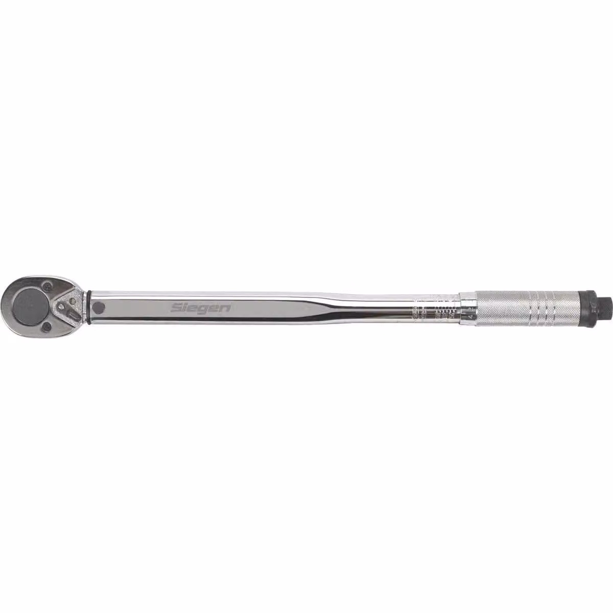 Loops 1/2 inch Square Drive Ratchet Torque Wrench in Silver and Multicolour Hardened Steel – 3