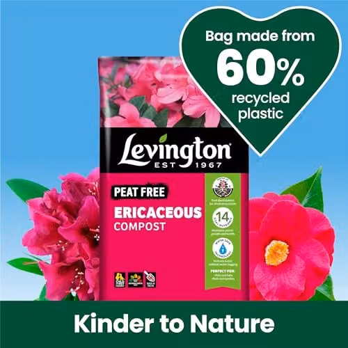 Levington Peat Free Ericaceous Compost for Acid-Loving Plants, 50 l – 3