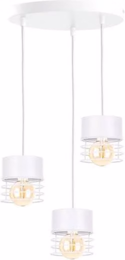 Netlighting Atollo Cluster Pendant Ceiling Light in White, Diameter: 32 cm, 3x E27