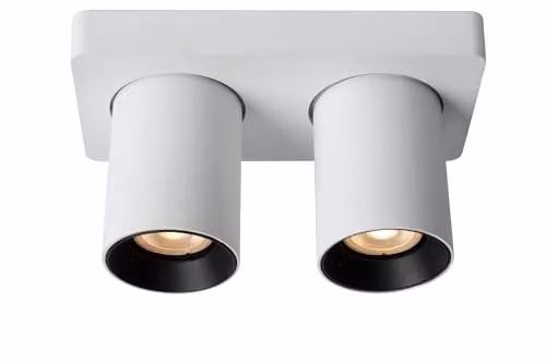 Lucide Nigel Dimmable Adjustable LED Ceiling Spotlight in White