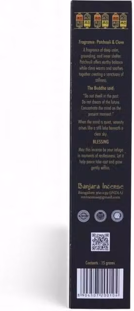 KDMD Serenity Banjara Buddha Natural Wood Incense Sticks, Brown