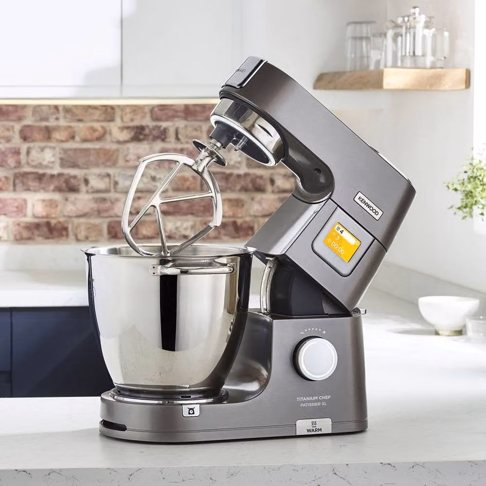 Kenwood Titanium Chef Pâtissier XL Stand Mixer, 400W, 7L, Grey – 4