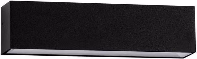 Netlighting Allure Outdoor LED Wall Down Lamp in Sandy Black, 8W, 502lm, 3000K, IP65